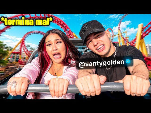VISITÉ UN PARQUE DE DIVERSIONES CON SANTY!! (termina mal)