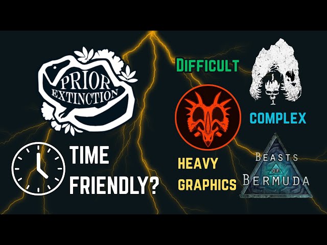 Why I chose Prior Extinction instead of the BIG 3 (TheIsle, PathofTitans, BeastsofBermuda)