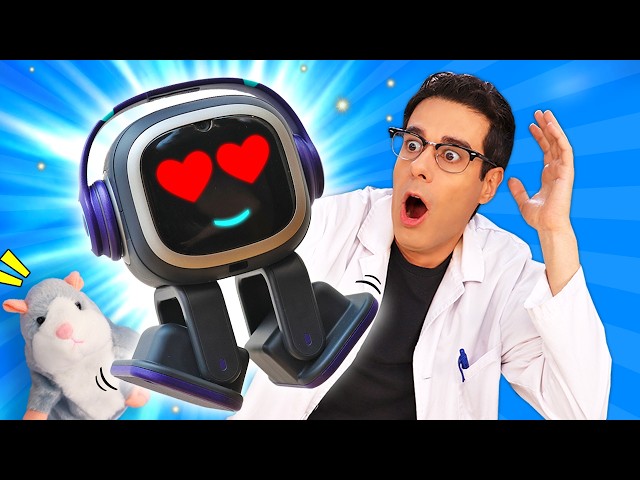 Probé EL MINI ROBOT HUMANOIDE INTELIGENTE EMO GO HOME