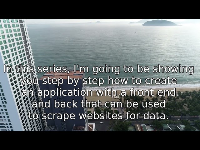 Building a full stack WEB SCRAPING app with JAVASCRIPT tutorial