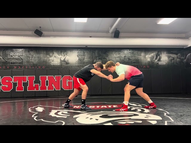 Underhook to Knee Pick from World Champion and 5x All American Trent Hidlay 