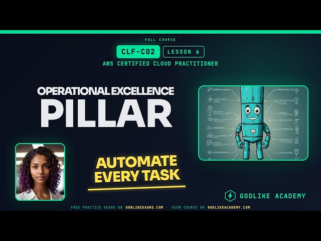 CLF-C02 · Lesson 6: Operational Excellence Explained | Automate Ops