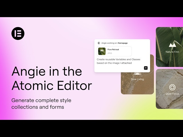Generate Design Systems and Forms with AI: Angie in the Atomic Editor (First Look with Roi)