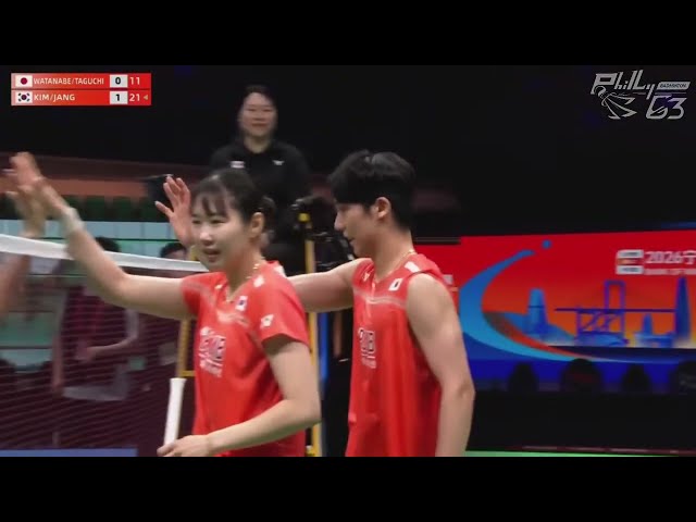 Watanabe/Taguchi vs. Kim/Jang | SF - ASIA Championship 2026
