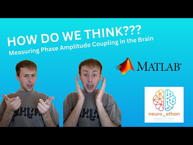 HOW DO WE THINK??? | PHASE AMPLITUDE COUPLING | MATLAB