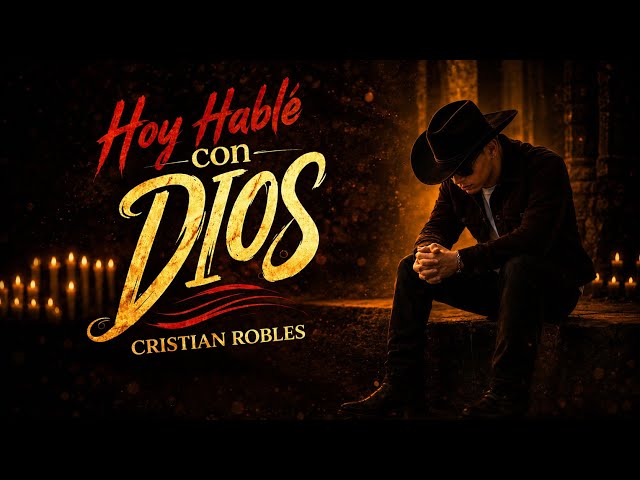 CRISTIAN ROBLES – Hoy Hablé Con Dios (Video Lyric Oficial)