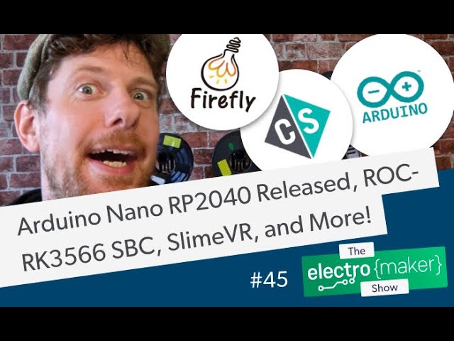 Arduino Nano RP2040 Released, ROC-RK3566 SBC, SlimeVR, and More!