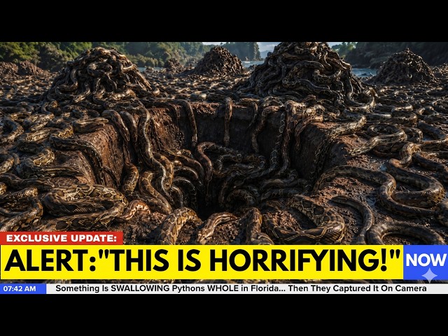 A New Predator Is Swallowing Pythons in Florida — The Footage Is Terrifying