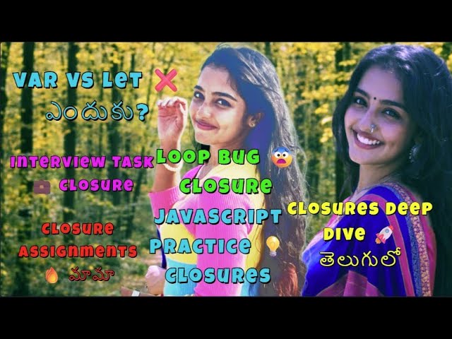 JavaScript Closures Assignments #javascript #easytoupgrade  | CLASS 9