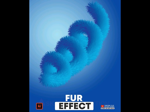 Quick Fur Effect Tutorial in Adobe Illustrator