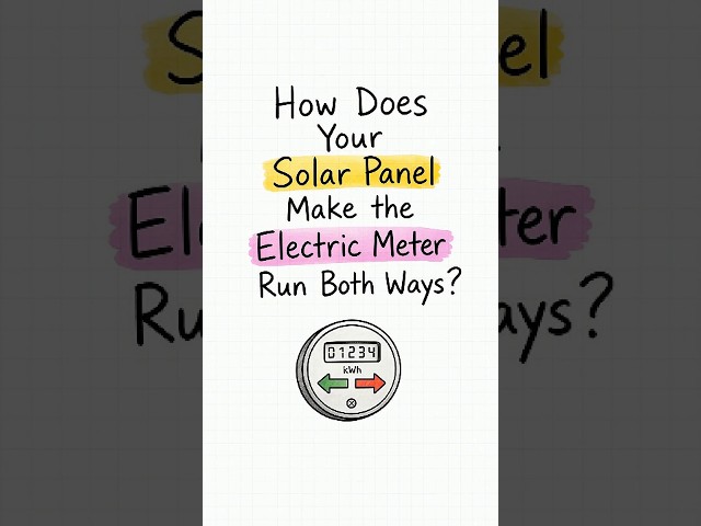 How solar makes the electric meter run both ways — but the bill might not go backward