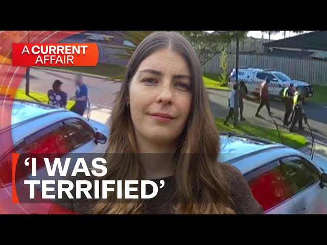 "I literally thought I was going to die": Woman attacked in her own driveway | A Current Affair