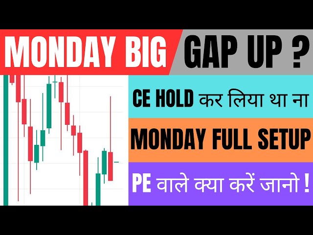 Nifty Report For Monday and Banknifty News For 10 August Monday Market Analysis