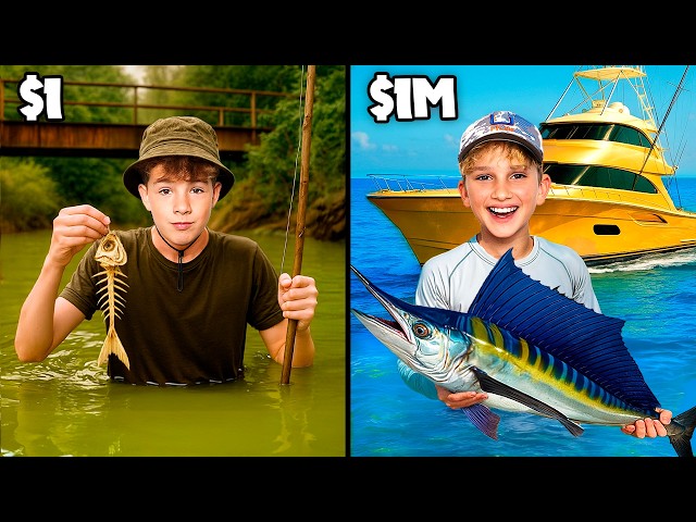 $1 Fishing vs. $1,000,000!