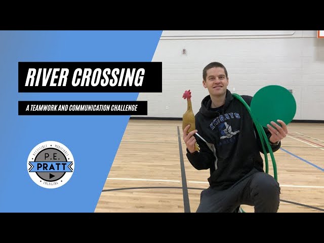 River Crossing - Phys Ed Team Building and Communication Game Modifiable for Online and At Home