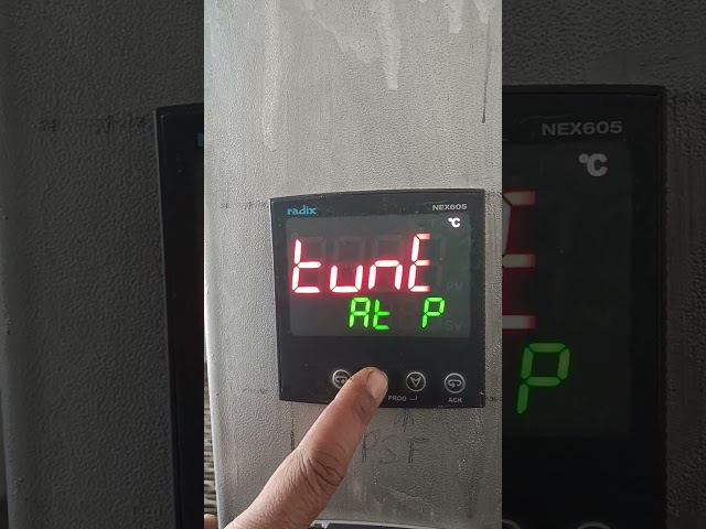 Redix nex605 pid controller programming & connection 