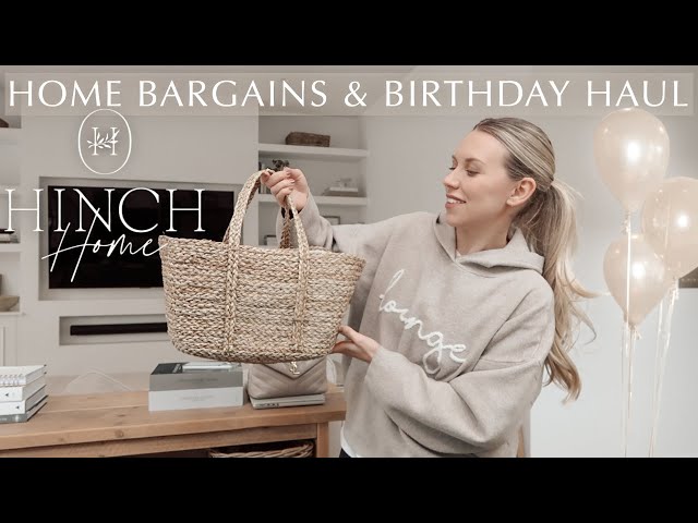 Mrs Hinch HOME BARGAINS 2026 new in home haul & Birthday Vlog