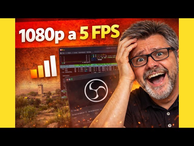 1080p desde el Pueblo… a 5 FPS | Linux en Modo Supervivencia