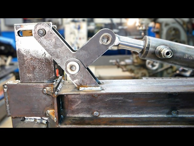 👉 I Built a Semi-Automatic Log Splitter – Full Build & Test