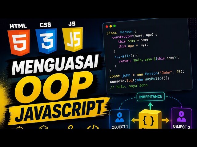 🔴Menguasai OOP JavaScript: Constructor Function, Parameter, Method, .Call, Prototype, Instance