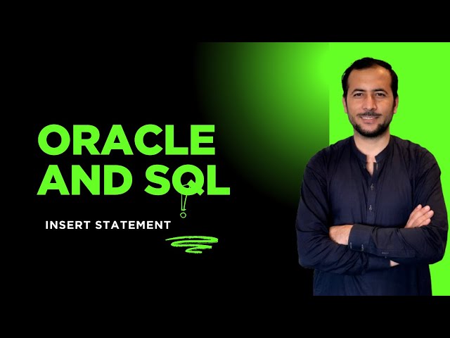 Oracle SQL Tutorial: INSERT Statement | Beginner to Advanced | Video 77 (2025)
