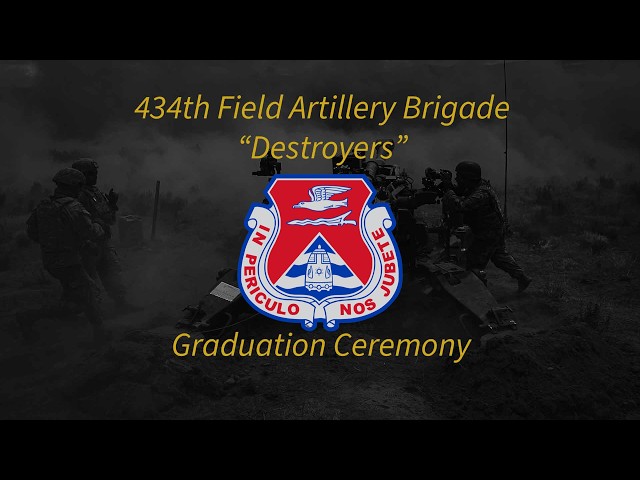 Fox Battery 1st Battalion 31st Field Artillery Graduation Ceremony