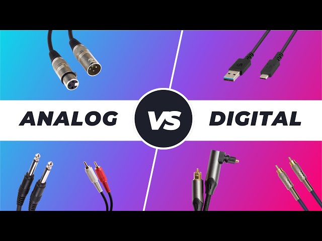 Analog vs. Digital Audio Cable Connections Explained