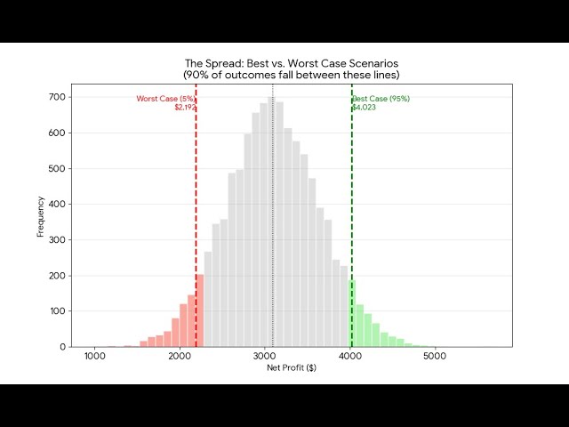 Monte Carlo Simulation Using Google Gemini (Prompt is in the description)