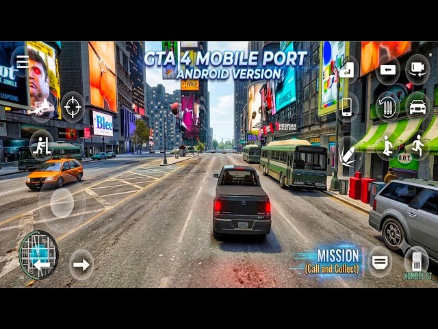 GTA 4 mobile port  ( mission - call and collect)