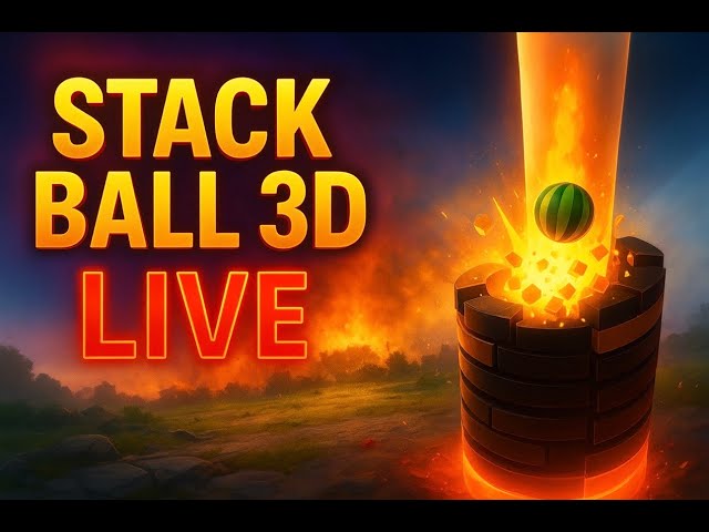 💥 STACK BALL 3D BREAK THE WORLD RECORD OP 😍 #gaming #stackball