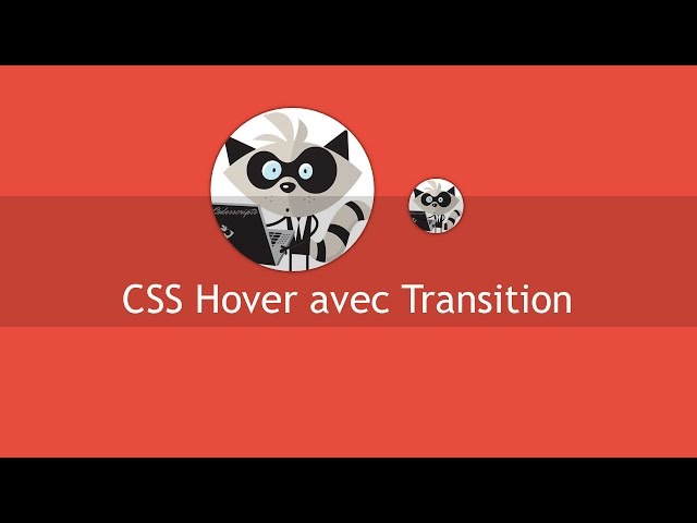 Tutoriel : CSS Hover avec Transition