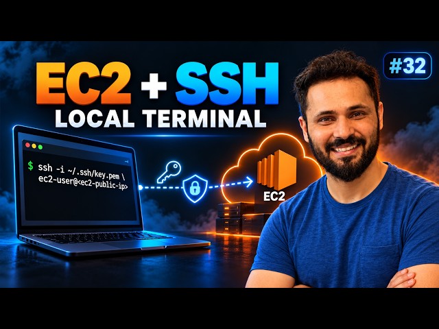 Connect AWS EC2 to Your Local Terminal Using SSH Key Pair | DevOps for Frontend Developers #32