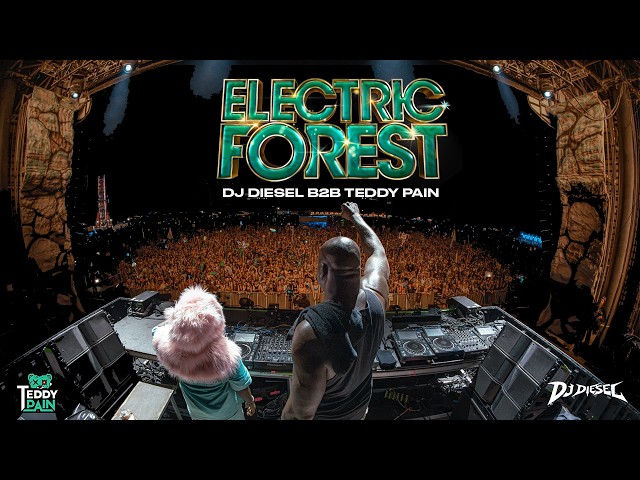 DJ Diesel (Shaq) b2b Teddy Pain (T-Pain) @ Electric Forest 2026