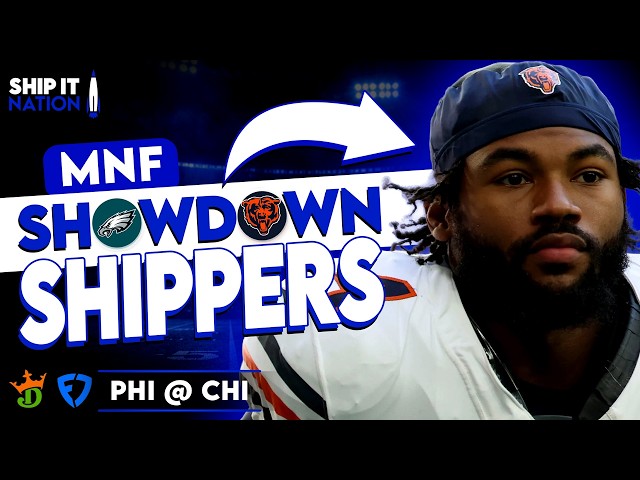 Eagles vs Bears - MNF Showdown Shippers | NFL Week 3 | DFS Picks, Plays & Process
