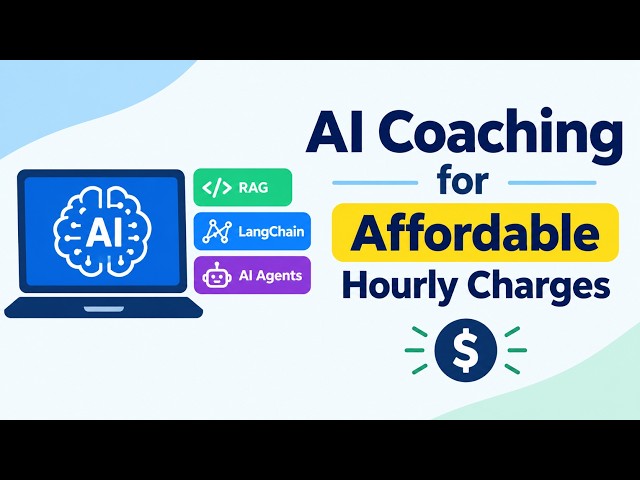 AI Coaching for affordable Hourly charges