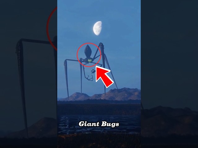 TOP 5 GIANT BUGS YOU'LL WISH YOU NEVER SAW IN REAL LIFE😳🪳 #giantbugs #scarybugs #insects