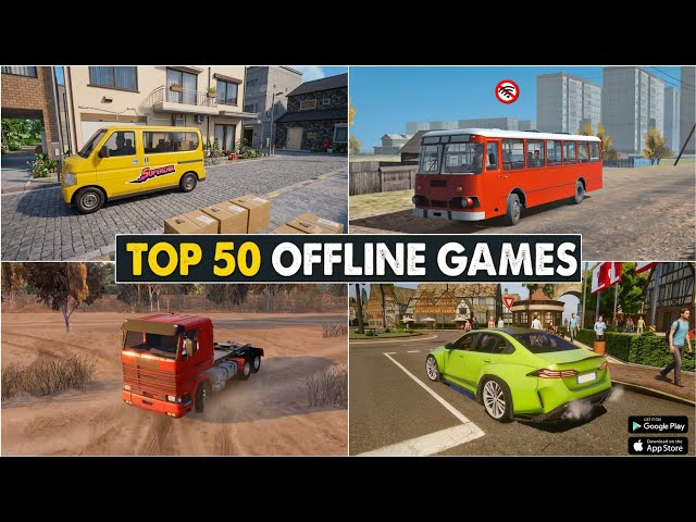 50 Best Offline Vehicle Simulator Games on Android 2026! 🚀