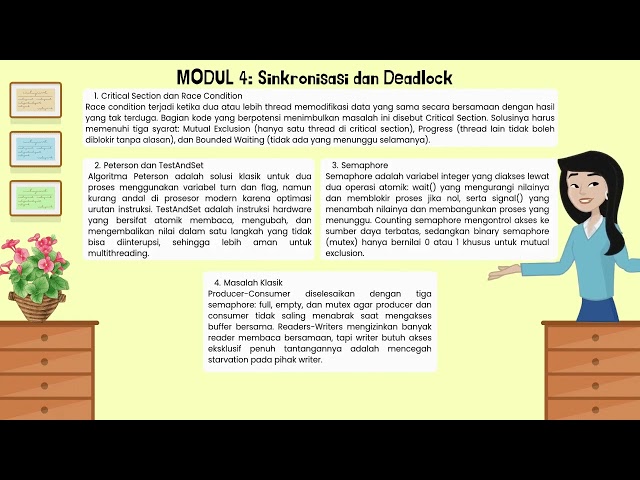 Video Tutorial: Eksplorasi Komperhensif Arsitektur dan Mekanisme Sistem Operasi