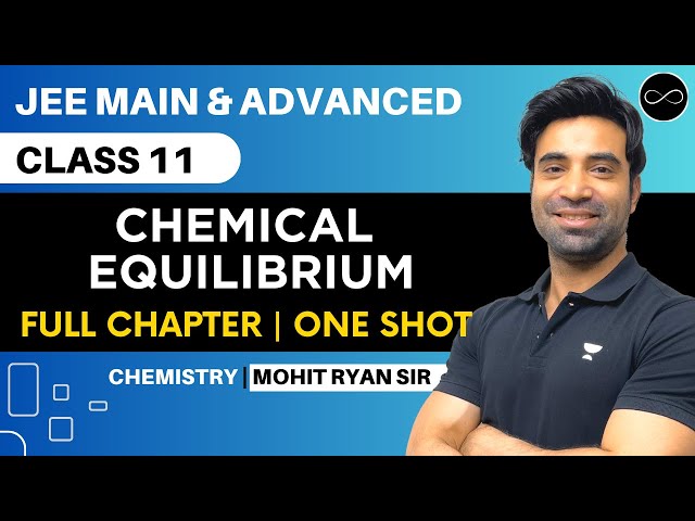 Chemical Equilibrium Class 11 | One Shot | JEE Main & Advanced | Mohit Ryan Sir