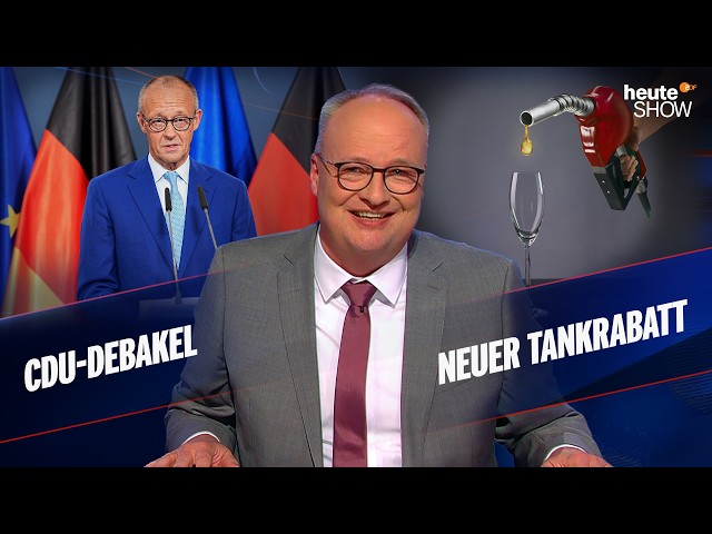 CDU-Absturz & Linken-Sieg | Tankrabatt 3.0 | Milliarden für Kampfjets | heute-show vom 25.09.2026