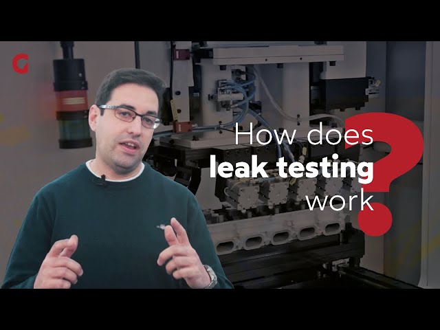 How does leak testing machine work?