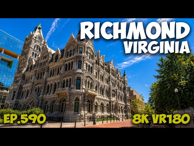Is This a Castle? Exploring Richmond’s Gothic Masterpiece ep.573 #8k #vr180 #3d