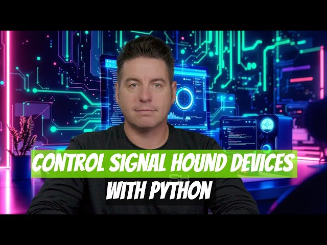 Control Signal Hound Devices with Python 🚀 #tech #engineering #python