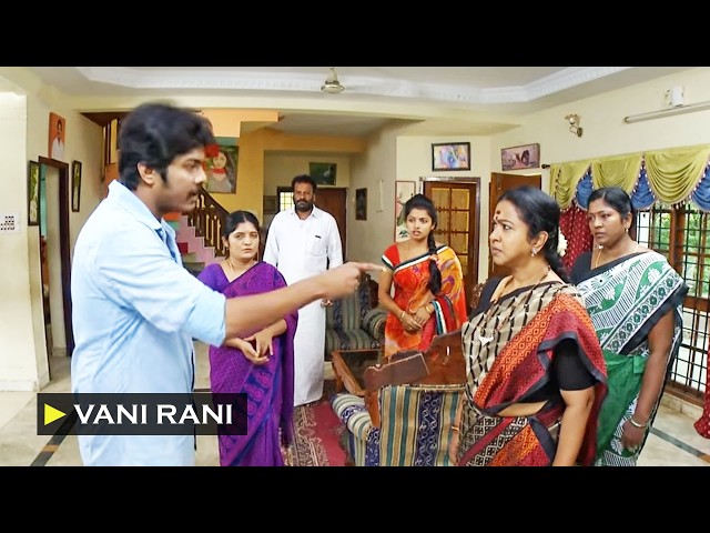 வாணி ராணி - Vani Rani | Ep 721 | Radhika Sarathkumar, Venu Arvind, Babloo | Ultra Tamil TV Serial