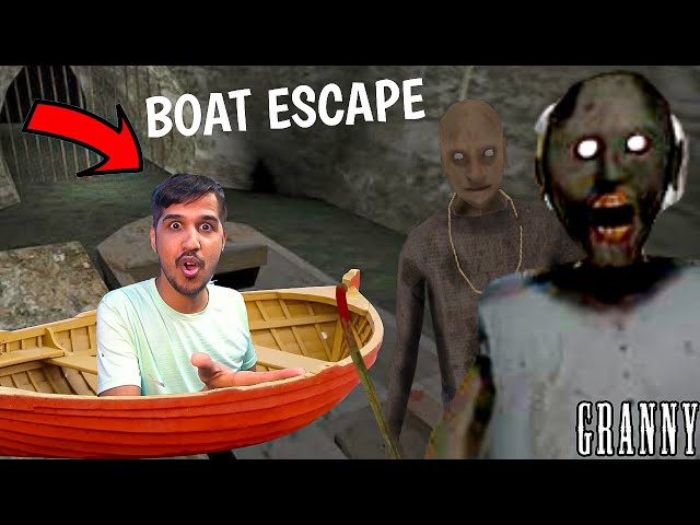 BOAT ESCAPE IN GRANNY 2 || Funniest Horror Game || Desi Gamers
