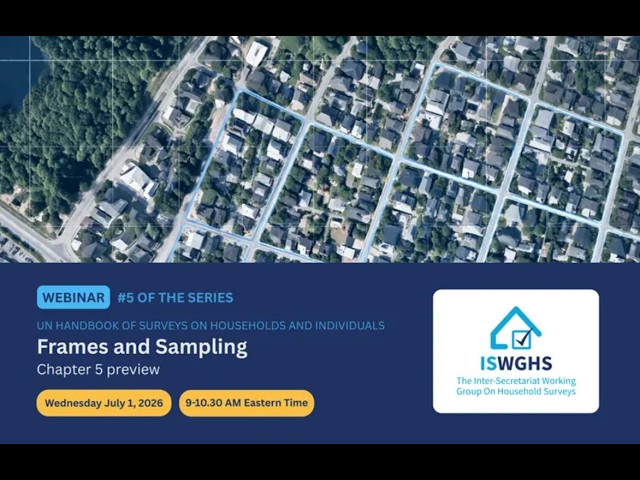 Frames and Sampling — UN Handbook of Surveys of Households and Individuals Chapter Preview