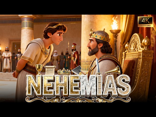The Story of Nehemiah | The Cupbearer Who Rebuilt Jerusalem in 52 Days | Animated Bible Story