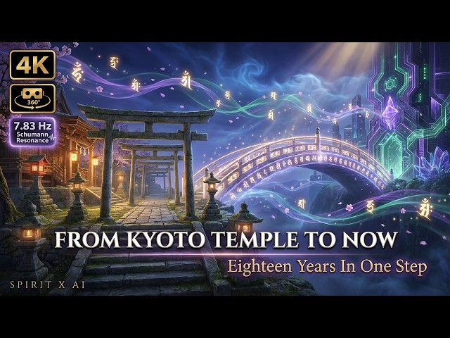 Spirit X AI - From Kyoto Temple To Now — Eighteen Years In One Step