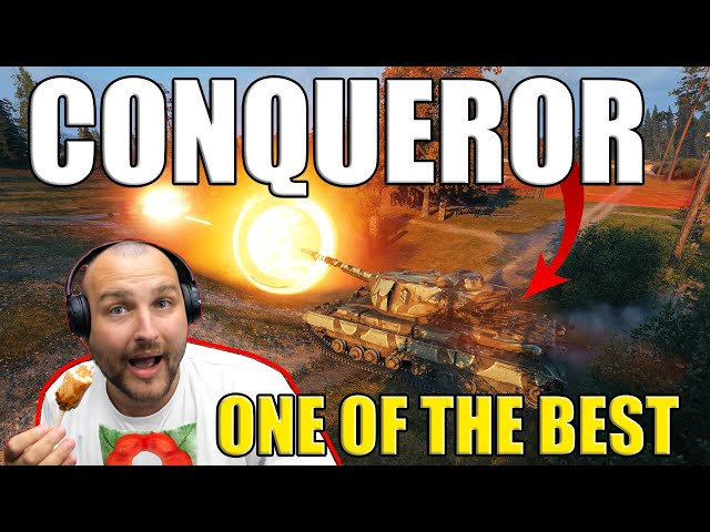 Battle For Life With CONQUEROR: One Of The Best Tier IX Heavies In World of Tanks!