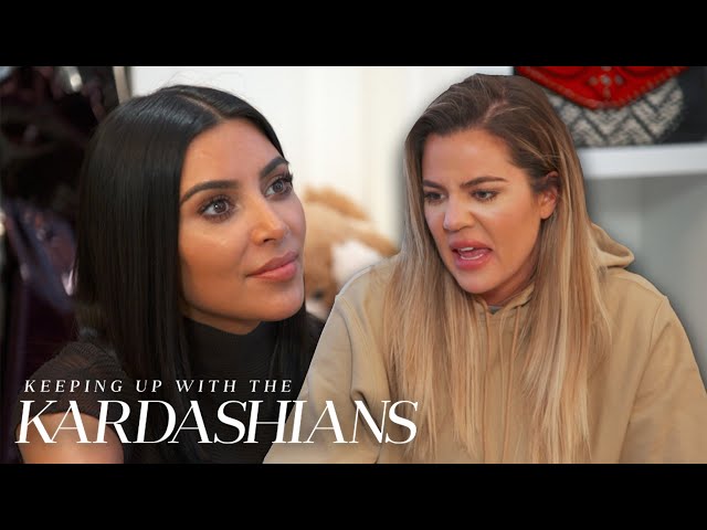 Khloé Kardashian Can't Keep Her Cool With Kim | KUWTK | E!